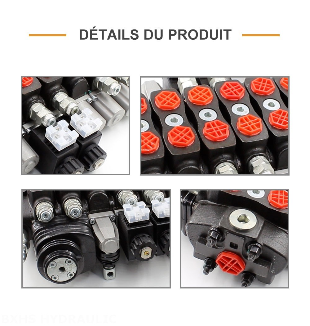 SD8 Manuel 8 distributeurs Distributeur directionnel sectionnel